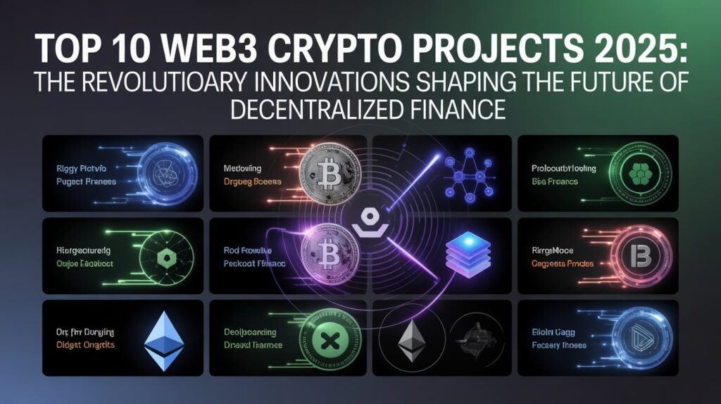 Top 10 Web3 Crypto Projects 2025: The Revolutionary Innovations Shaping the Future of Decentralized Finance 1 Top 10 Web3 Crypto Projects 2025