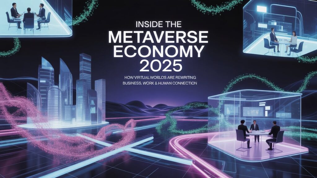 Inside the Metaverse Economy 2025: How Virtual Worlds Are Rewriting Business, Work & Human Connection 1 TrDsPuV2QwmzCDhAZqdLNw