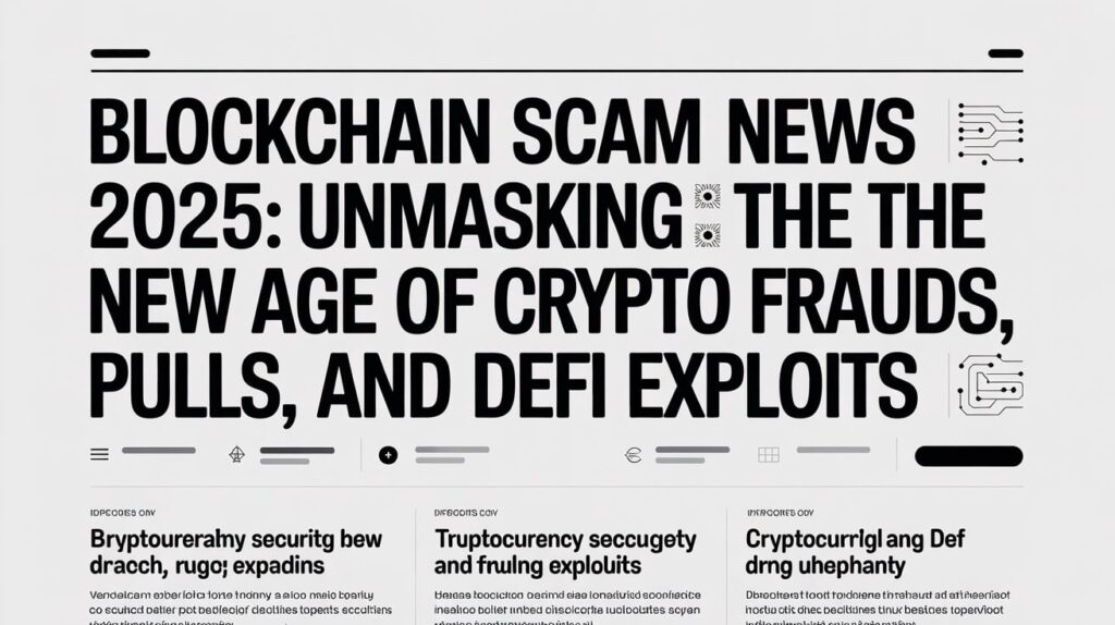 Blockchain Scam News 2025: Unmasking the New Age of Crypto Frauds, Rug Pulls, and DeFi Exploits 4 wPzzXr5SQ0GslKkQnb8Hrg